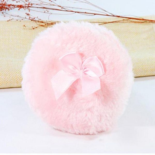 

sponges, applicators & cotton powder bowknot beauty make up large body talcum baby puff soft