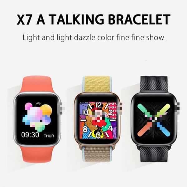 

x7 color screen intelligent bracelet, heart rate and blood prsure monitoring, waterproof meter, bluetooth sport wa