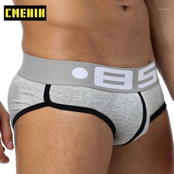 

cmenin bs cotton comfortable mens briefs underwear shorts fashion solid innerwear gay men underwear bikini men briefs gay1, Black;white