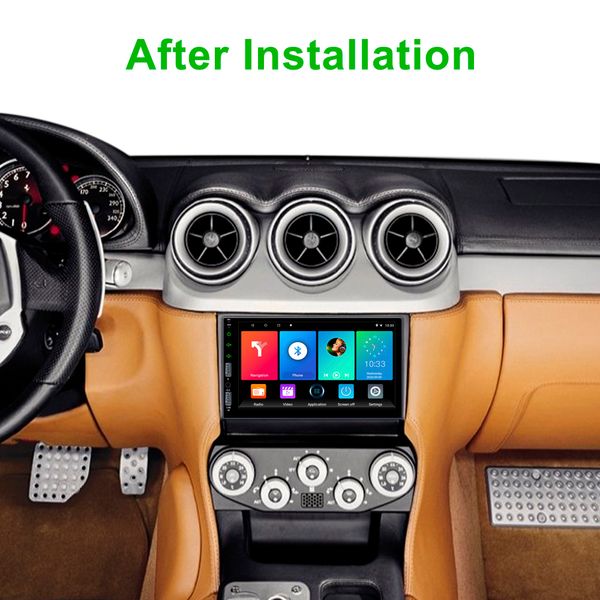 

new 2din 7'' andriod 9.1 gps eq car radio for universal nissan kia toyota hyundai passart polo wifi car multimedia player