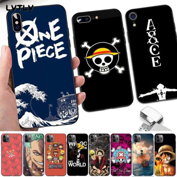 

t - one piece mobile phone, japane animation shell for vip 8 7 6 s plus 5 s se 2020 xr 11 pro xs maxvfe1