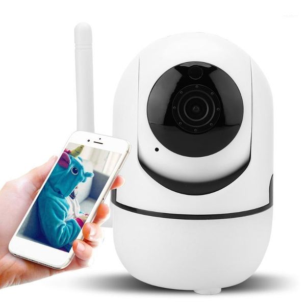 

cameras drop ip camera wifi surveillance wireless intelligent automatic tracking ir night vision eu us uk plug1