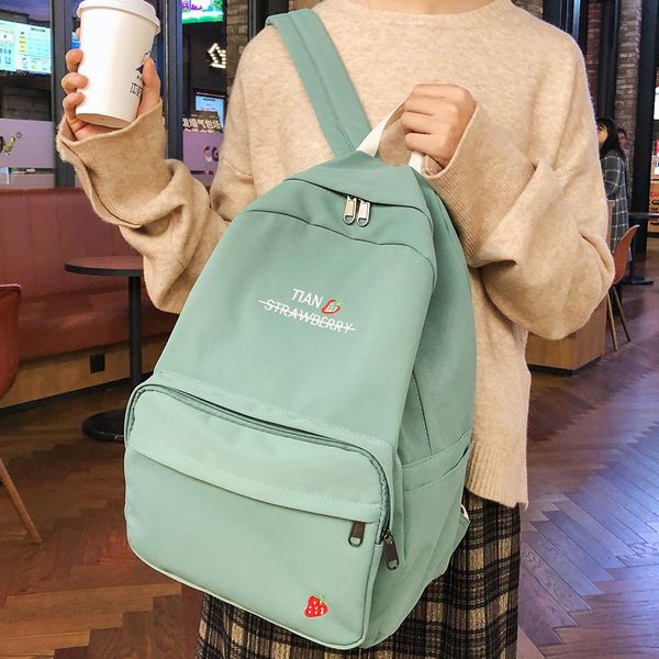 

женщины harajuku рюкзак симпатичные женщины моды водонепроницаемый мешок школы девушка книги нейлон рюкзак kawaii student женская сумка luxu