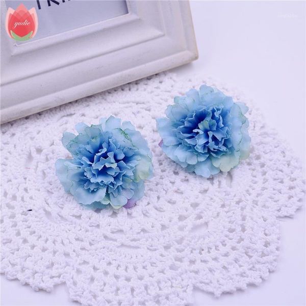 

decorative flowers & wreaths 20pcs silk artificial peony flower for wedding party home decoration tree mariage flores clothing accessories f