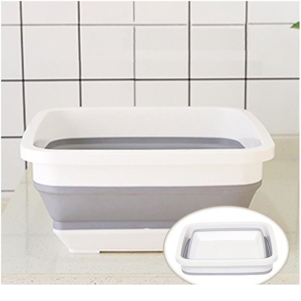 

folding washbasin portable folding bucket fishing camping car wash bucket collapsible bucket washing basin travel cleani bbyrke