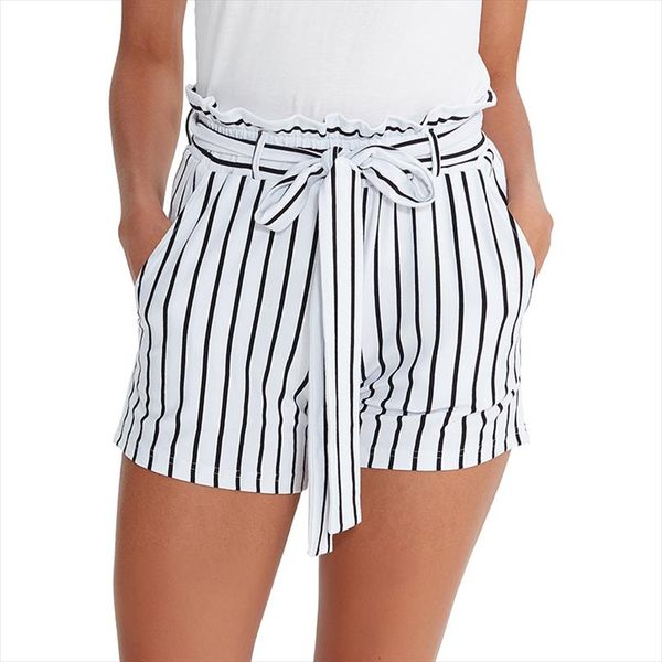 

eco friendly knitted cotton spandex women casual shorts women summer shorts m30172, White;black