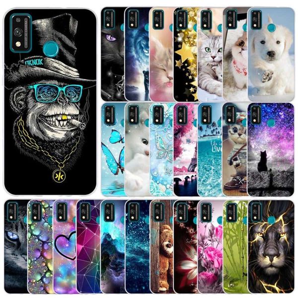 

huawei honor 9x lite 9xlite back shell coke soft tpu beautiful cartoon mobile phone bumper protection covervfe1