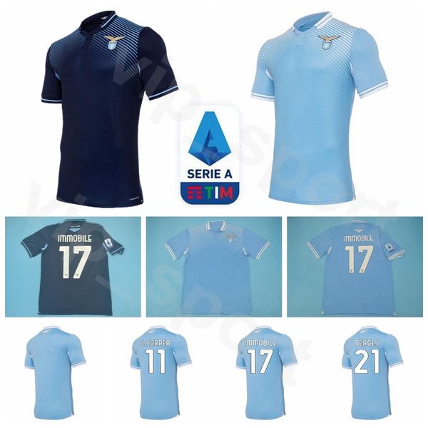 

2020 2021 lazio immobile soccer jersey correa sergej acerbi marusic lukaku anderson luis alberto caicedo lazzari lulic football shirt kits, Black;yellow
