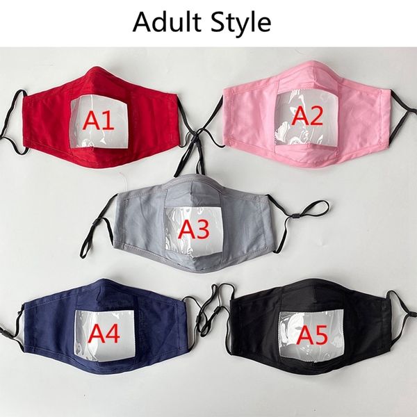 

transparent face adults kids expression visible mask reusable anti dust facemask lip reading designer masks dda213