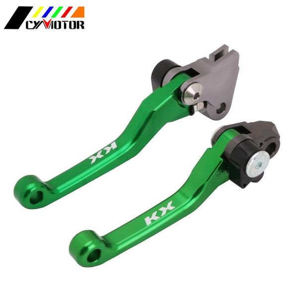 

cnc motorcycle clutch brake lever pivot foldable for kx125 2006-2008 kx250 2005-2008 kx250f 2005-2012 kx450f 2006-2012