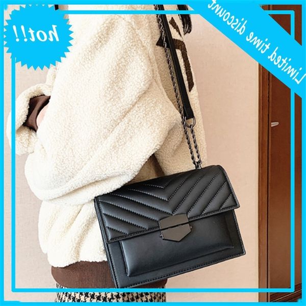 

black v pattern pu learn women chains shoulder bags effects color clamshell crossbody cups shoppers simple luxury handbags sac
