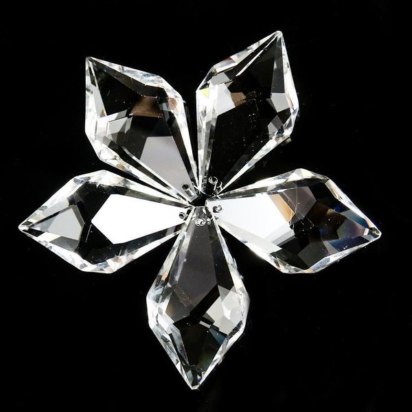 

5pcs 50 75mm arrow drop crystals pendants for chandeliers accessories hanging crystal decorations suncatcher crystal prisms h wmtebw