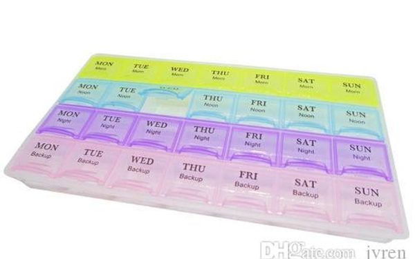 

28 compartment pill box 7 day medicine storage organizer contai jllivv jhhome