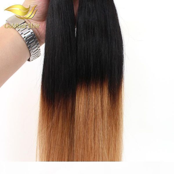 

wholesale peruvian malaysian indian two tone ombre hair 10- 26 inch straight human hair weaving t1b 27 ombre human hair weaving, Black
