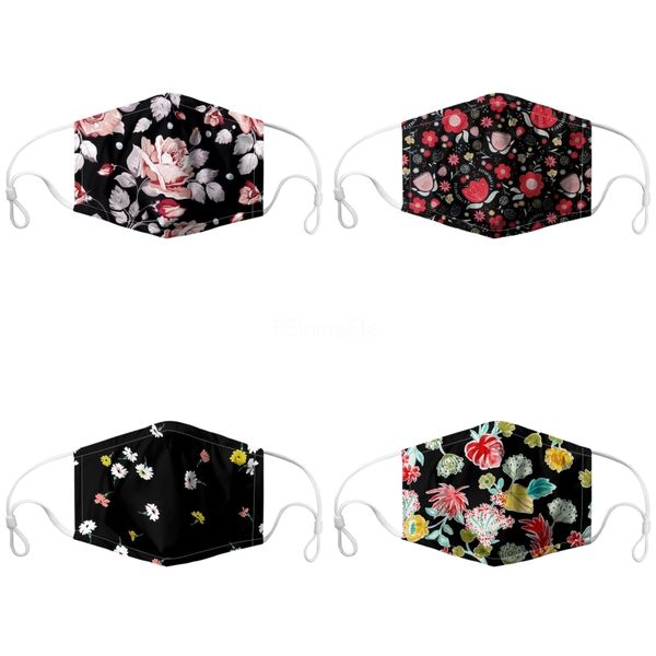 

windproof bandanas biden silk chiffon outdoor double mask handkerchief half face dust veil sunshade masks 40 s #748#633