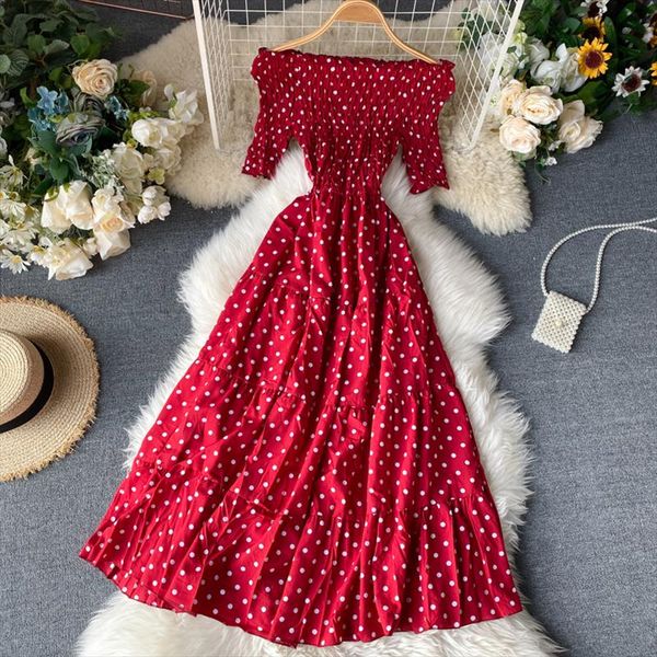 

summer print floral stretch slim sweet dress chiffon beach robe dress women 2020 womens korean off shoulder midi dresses female, Black;gray