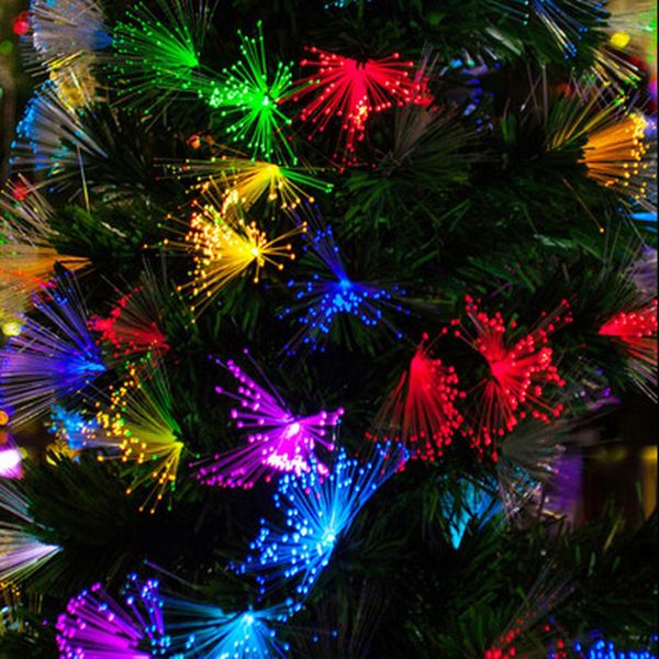 

10m 100 led optical fiber fairy строка мерцание light tree свадьба рождественские огни на открытом воздухе, Black