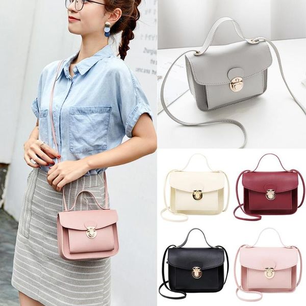 

women messenger bags woman bag famous brands women fashion solid color cover lock shoulder crossbody phone beach bag