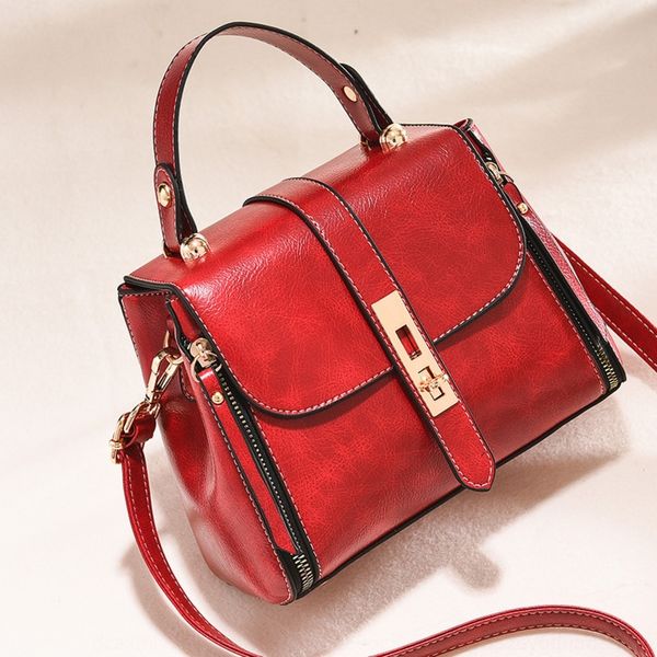 

x6wpt spring 2020 new red women's versatile style korean cross texture net fashionred sleeve 1wxac ck bucket bag bag