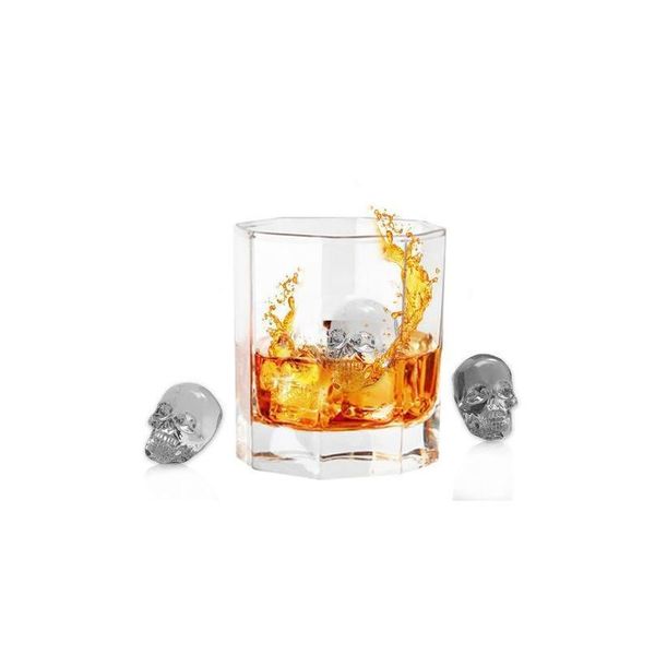 

3d skull sile ice cube tray mold for whiskey cocktails bpa -skull whisky i jllyic dayupshop