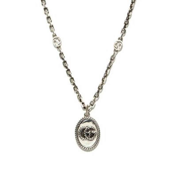 

s925 silver twist disc clasp necklace for lovers exclusive design jewel