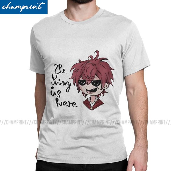 

kneel peasant for diabolik lovers vampire anime funny tees round collar short sleeve birthday gift hooded sweatshirt hoodie men t shirt