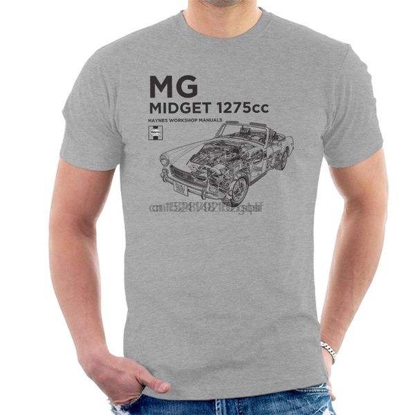 

британский classic car mg малыша 1275cc black men 100% хлопка с коротким рукавом летом прохладно тройники балахон дизайнеры футболки толстов