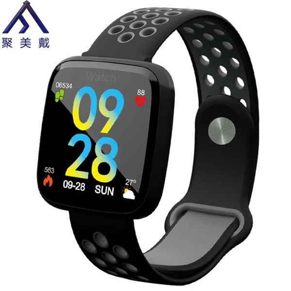 

color screen touch exercise meter step heart rate blood prsure sleep health monitoring bluetooth smart reminder br