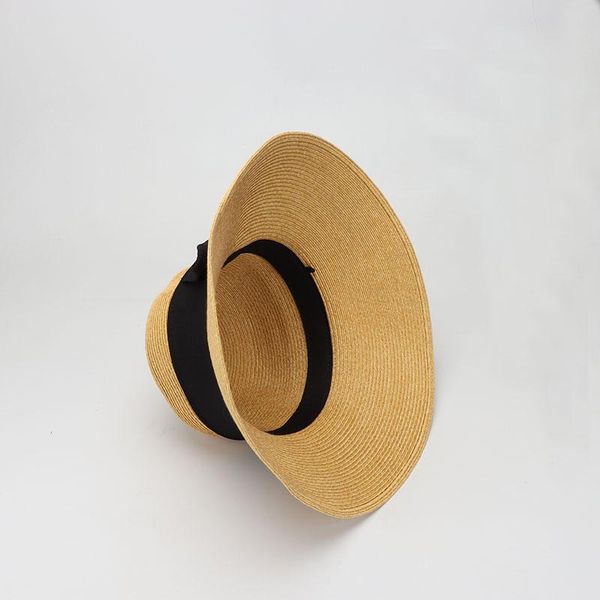 

головные уборы для женщин лето hat дамы floppy соломы пляж hat широкий брим с большой лук складной sunhat панама cap лето женщины кпт wmtncv, Blue;gray