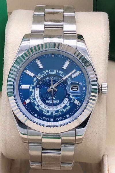 

2020 skywalker fully men heuer automatic mechanical watch sapphire mirror stainless steel leisure watches mens wristwatches, Slivery;brown