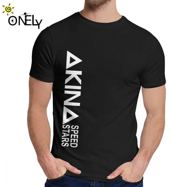 

male anime initial d akina speed stars t shirt quality summer round neck retro t-shirt la camiseta sport hooded sweatshirt hoodie