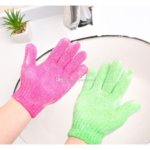 

shower bath gloves exfoliating wash skin spa massage scrub body scrubber glove 7 colors soft bathing gloves gif jllpjb eatout