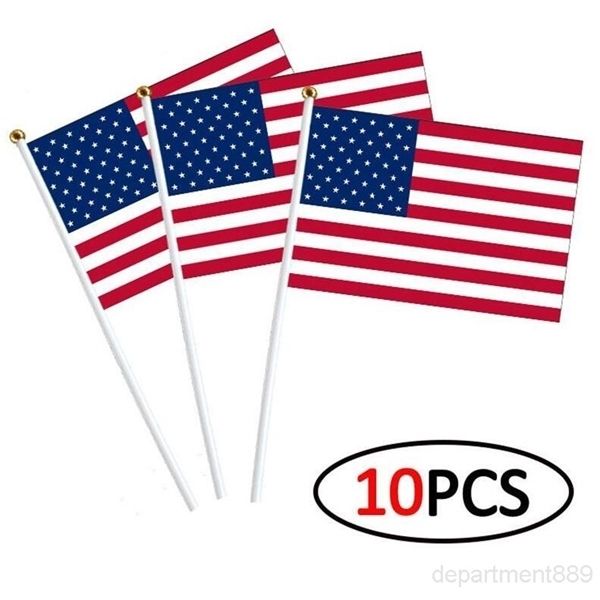 

aaa-2020 usa election banner donald trump keep america great mini held stick flags hand waving flag dhc93