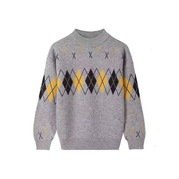 

size double layer thickened sweater medium wear children's undergarment boy's pullover fall / winter v25nqre7, Blue