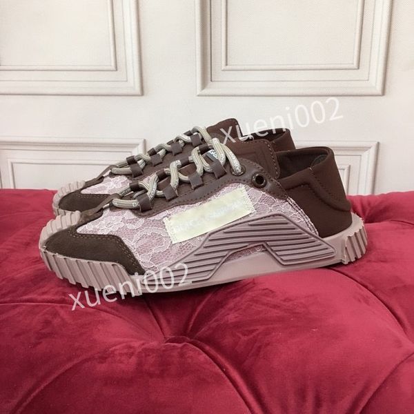 

fashion boots designer women leather lace up platform oversized sole sneakers white black men womens luxury velvet suede casual shoes hc2009