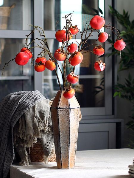 

geometric polygon glass vase artificial flower home crafts figurine decoration living room deskflower pot ornament vase art