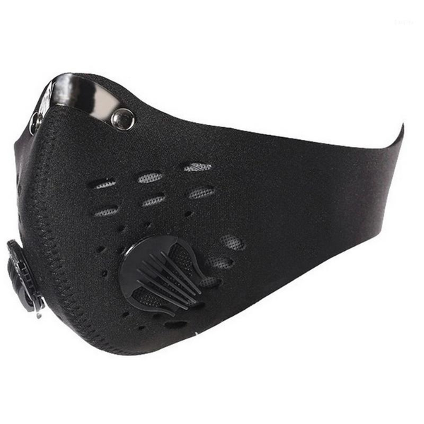 

face anti dust pollution mask activated carbon anti bacterial filters neoprene air pollution mouth mask face cover1