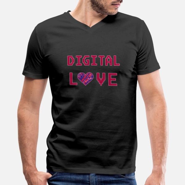 

digital love love heart for nerds or pixel hearts designers graphic t shirt diy street summer tracksuit hoodie sweatshirt