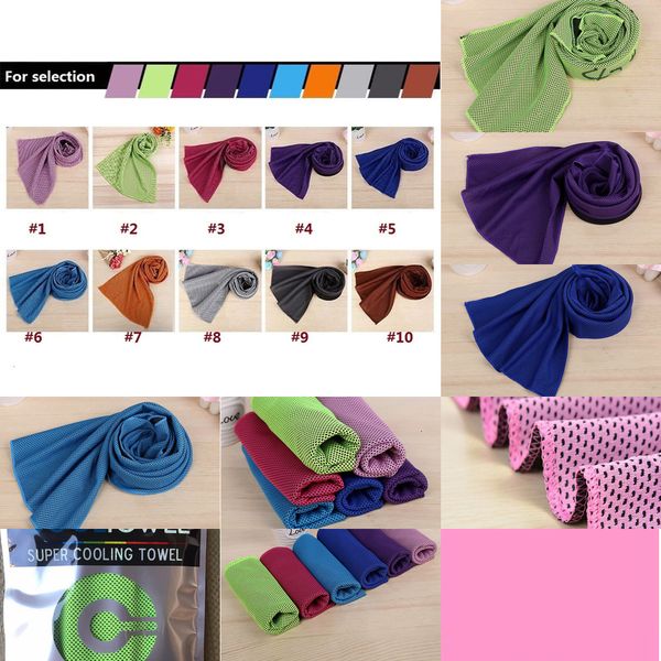 

summer ice sunstroke cold sports yoga exercise cool quick dry soft breathable cooling towel 2 nn7ni