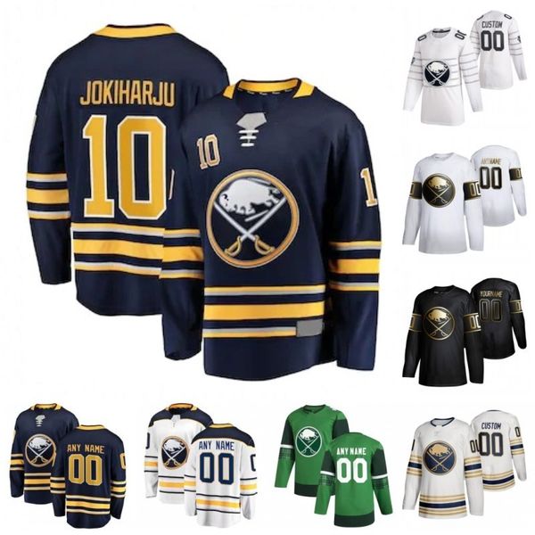 

custom buffalo sabres casey nelson colin miller curtis lazar henri jokiharju jake mccabe john gilmour 2020 hockey jersey stitched, Black;red