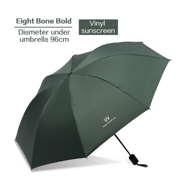 

umbrella umbrella sunshade umbrella sunscreen portable 3 folded dustproof small umbrellas rain women men sunshade bbyaqt lipper