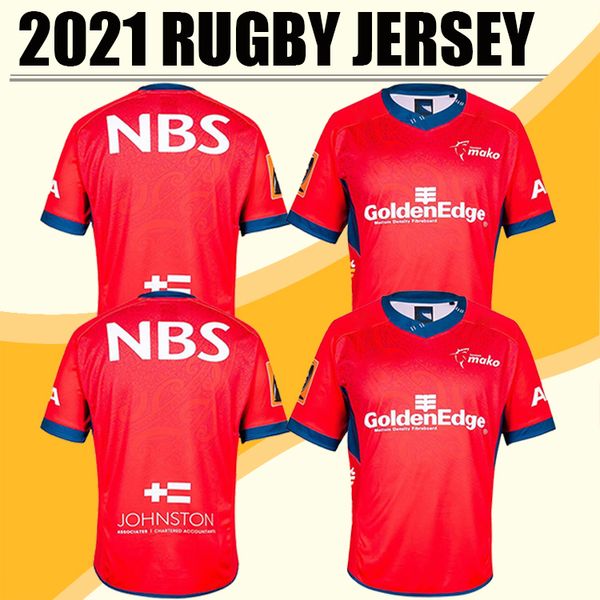 

2020 new tasman mako rugby jersey 2021 tasman mako high-quality rugby training jersey size s--5xl, Black;gray