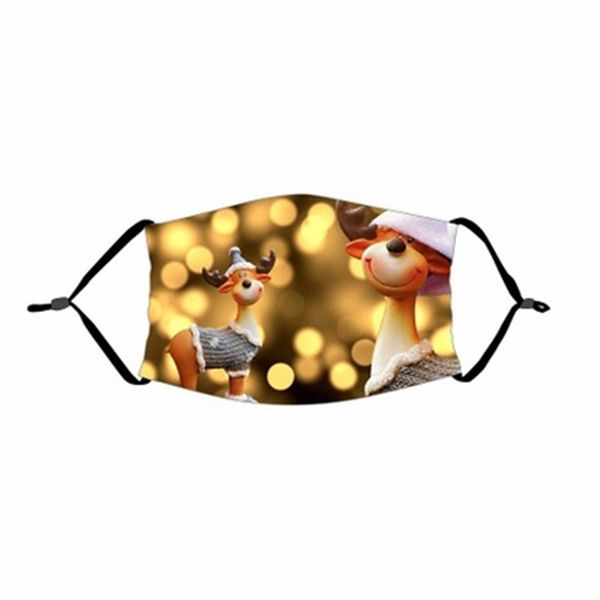 

gum monkey mouth maskcartoon print cubrebocas con caritas ultraviolet proof washable running riding bike prective mask#533, Black