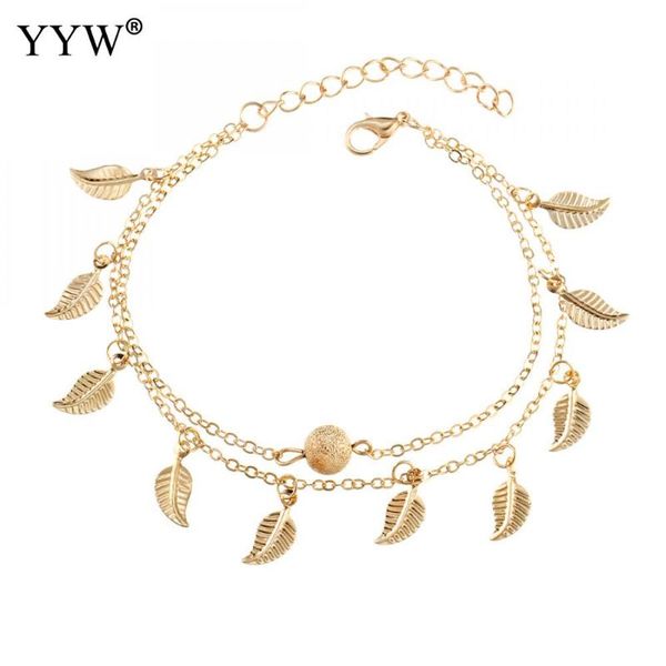 

bracelet for women gold/silver color multilayer leaf bracelets&bangles fashion women armbanden voor vrouwen jewelry accessories, Black
