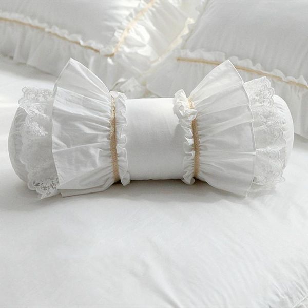 

cushion/decorative pillow super cute lace cushion decorative bedding european candy princess big ruffle desgin lumbar sofa pillows