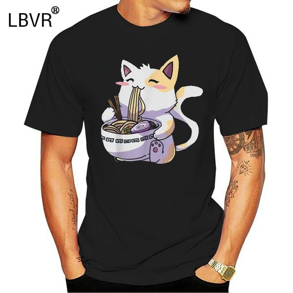 

ramen cat kawaii japanese noodle cat lovers t shirt black cotton men s-3xl full-figured tee shirt sport hooded sweatshirt hoodie