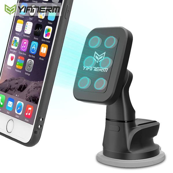 

yianerm magnet holder iphone x xs max 7 plus magnetic phone stand mount in car for xiaomi galaxy s9 s8+ note 8