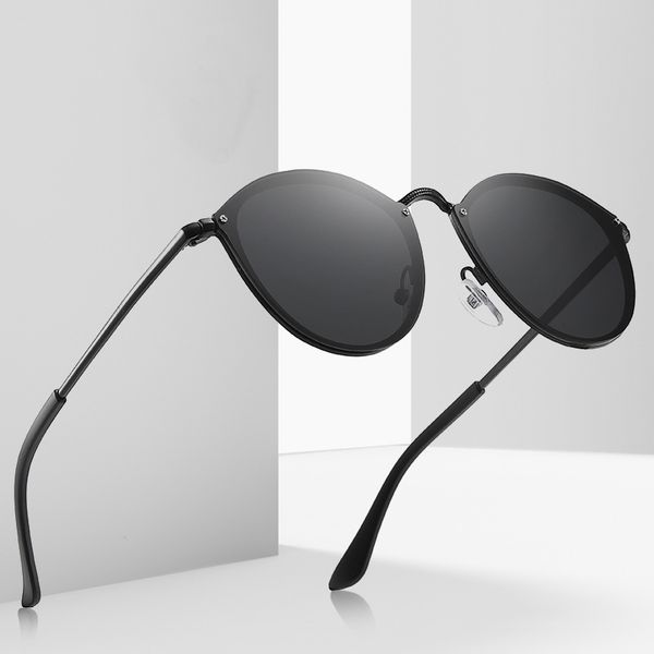 

pc lens sunglasses women men new design good quality fashion metal oversized sunglasses vintage female male uv400, White;black