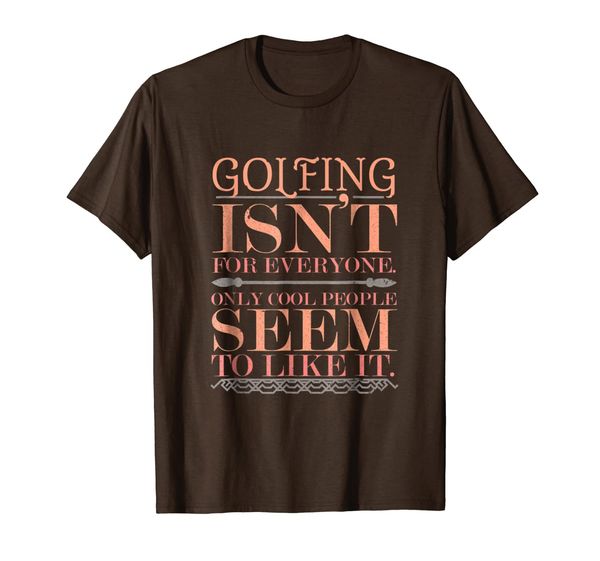 

golfing t-shirt gift idea for people who love to play golf, White;black