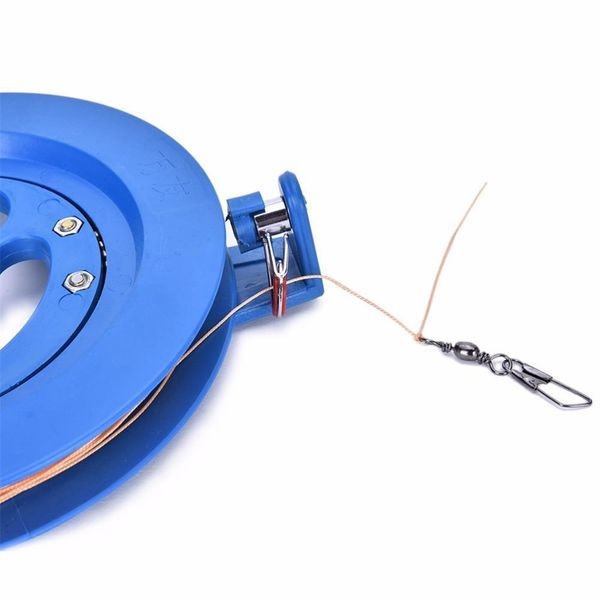 

kite winder bule 18cm kite wire winding twister wheel grip 200m string flying tools and locks high strength composite material wmtmvh